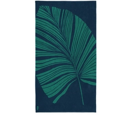 Strandlaken Seahorse Foil Blue 100 x 180 cm
