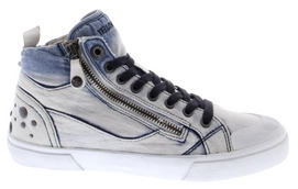 Sneakers Yellow Cab Strife High Blau Damen