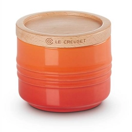 Sucrier Le Creuset avec Couvercle Orange Volcanique 5,5 cm