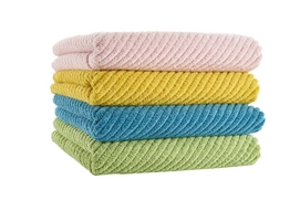Gastendoek Abyss & Habidecor Super Twill Apple Green (40 x 75 cm)
