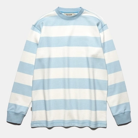 Sweatshirt Taikan Striped L/S Crew Baby Blue