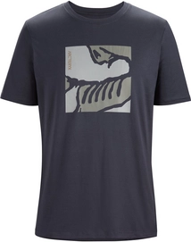 T-Shirt Arc'teryx Men Skeletile Black Sapphire Forage