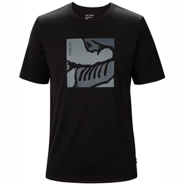T-Shirt Arc'teryx Skeletile Black Herren-M