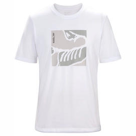 T-Shirt Arc'teryx Skeletile White Herren-L