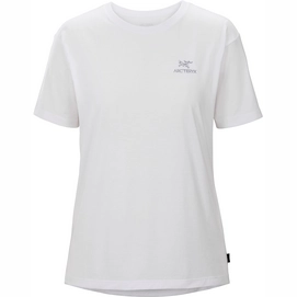 T-Shirt Arc'teryx Arc'Logo Emblem White Damen