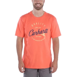 T-Shirt Carhartt Men Southern Graphic S/S Hot Coral-S