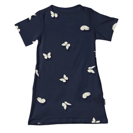 T-Shirt Dress SNURK Kids Butterfly Blue-Maat 116