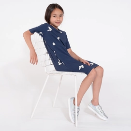 T-Shirt Dress SNURK Kids Butterfly Blue-2