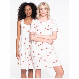 T-Shirt Dress SNURK Women Strawberries -2