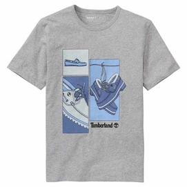 T-Shirt Timberland Men Boat Shoe Grey Heather
