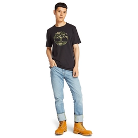 T-Shirt Timberland Men Kennebec River Camo Tree Black_4