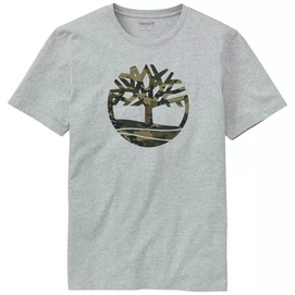 T-Shirt Timberland Kennebec River Camo Tree Medium Grey Heather Herren
