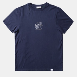 T-Shirt Edmmond Studios Homme Computer Navy-S