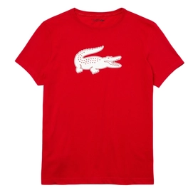 T-shirt Lacoste Homme TH2043 3D Print Crocodile Rouge / Blanc
