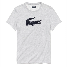 T-Shirt Lacoste Men TH3377 Silver Chine Navy Blue