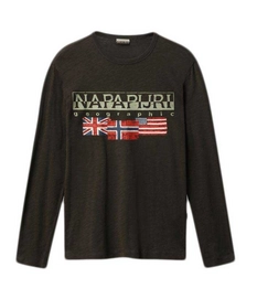 Longsleeve Napapijri Men Scott Green Forest