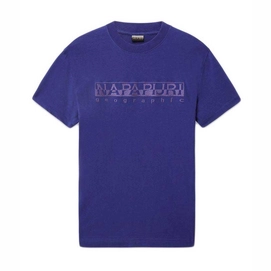 T-Shirt Napapijri Mens Serber Clematis Blue