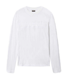 Longsleeve Napapijri Men Serber LS Bright White