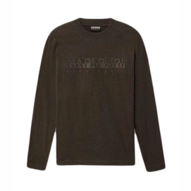 T-Shirt Napapijri Men Serber LS Green Forest