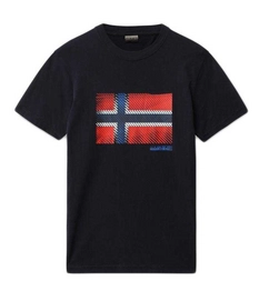 T-Shirt Napapijri Homme Sibu Blu Marine