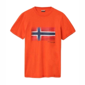 T-Shirt Napapijri Men Sibu S/S Orangeade