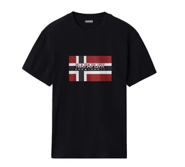 T-Shirt Napapijri Mens Sovico Blu Marine