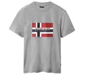 T-Shirt Napapijri Men Sovico Medium Grey Melange