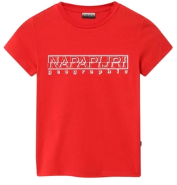 T-Shirt Napapijri Youth Soli Summer Bright Red