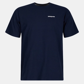 T-Shirt Patagonia Men P-6 Logo Responsibili-Tee Classic Navy-L