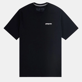 T-Shirt Patagonia Homme P6 Logo Responsibili Tee Black-S