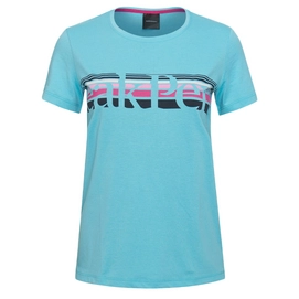 T-Shirt Peak Performance Explore Tee Stripe PR Tonic Sky Damen-XS