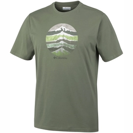 T-Shirt Columbia Csc Mountain Sunset Grün Herren