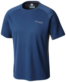 T-Shirt Columbia Titan Trail Carbon Graphite Herren