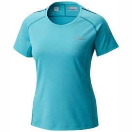 T-Shirt Columbia Titan Trail Geyser Heather Damen