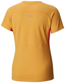 T-Shirt Columbia Women Titan Trail Summer Orange Hthr Zing