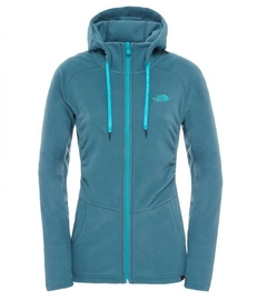 Veste Polaire The North Face Women's Mezzaluna Full Zip Hoodie Balsam Blue