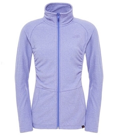 Veste Polaire The North Face Women's Mezzaluna Full Zip Starry Purple Stripe