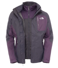 The North Face Men's Zenith Triclimate Jacket Winterjas Asphalt Grey