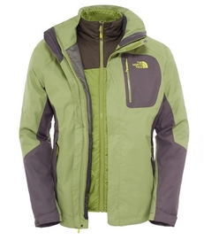 Winterjas The North Face Men's Zenith Triclimate Jacket Grip Green
