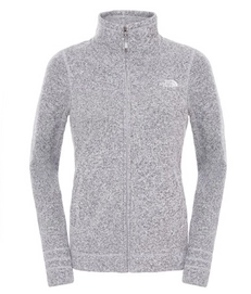 Sweatjacke The North Face Crescent Sun Full Zip Grau Heather Damen