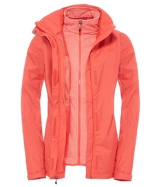 Winterjas The North Face Women's Zephyr Triclimate Melon