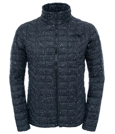 Winterjacke The North Face Thermoball Full Zip TNF Morpheus Print Schwarz Herren