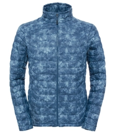 Winterjacke The North Face Thermoball Full Zip Shady Process Print Blau Herren