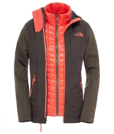 Ski Jas The North Face Women's Thermoball Triclimate Taupe