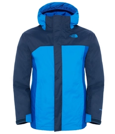 Ski-Jacke Te North Face Boundary Triclimate Cosmic Blau Jungen