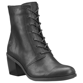 Timberland Women Brynlee Park Mid Lace Up Black Full Grain