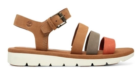 Timberland Women Lottie Lou 3-Band Sandal Saddle