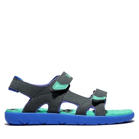 Sandals Timberland Junior Perkins Row 2-Strap Dark Grey w Green-Shoe size 36