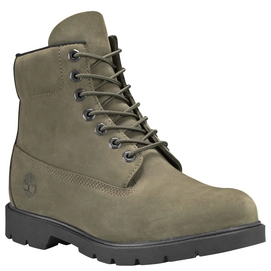 Timberland Men 6 inch Basic Non-contrast WP Dark Green Nubuck