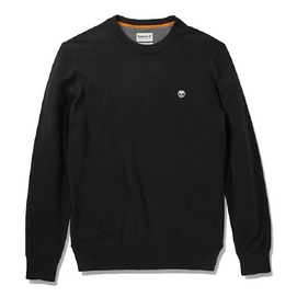 Pull Timberland Homme Williams River Cotton Crewneck Sweater Black